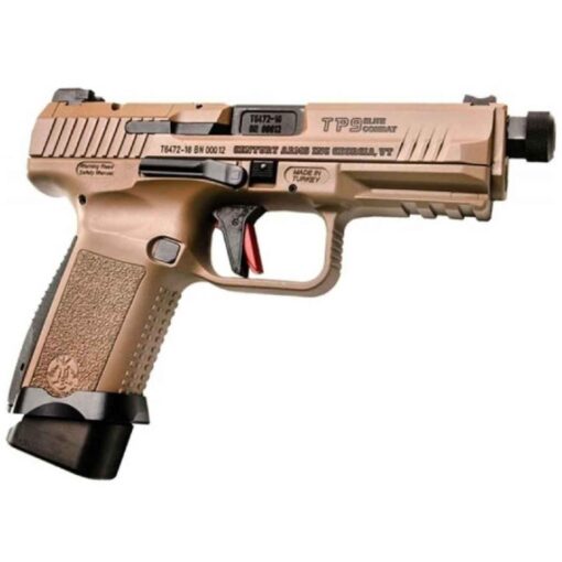 canik tp9 elite combat 9mm luger 473in fdeblack pistol 181 rounds 1533870 1
